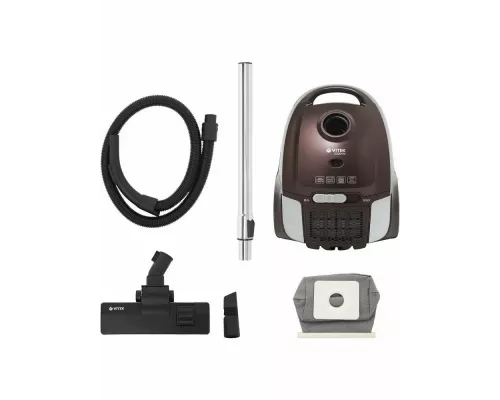 Пылесос Vitek VT-8138 коричневый/черный
