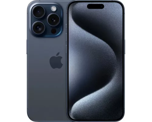Смартфон Apple iPhone 15 Pro 512GB Blue Titanium (1Sim)