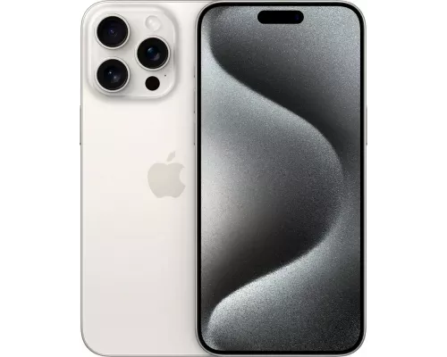 Смартфон Apple iPhone 15 Pro Max 512GB White Titanium (1Sim)