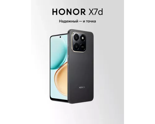 Смартфон Honor X7d 6/128Gb черный