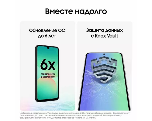 Смартфон Samsung Galaxy A26 5G 8/256Gb мятный