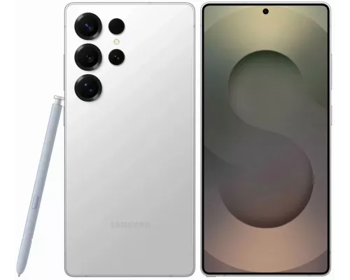 Смартфон Samsung Galaxy S25 Ultra 12/256Gb серебристый титан