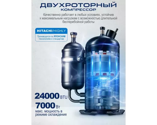 Сплит-система Centek CT-65C24 белый