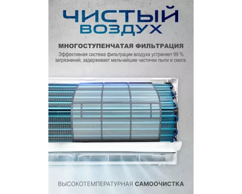 Сплит-система Centek CT-65C24 белый