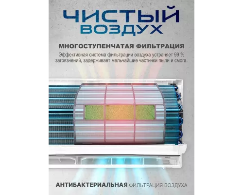 Сплит-система Centek CT-65CDC09 белый