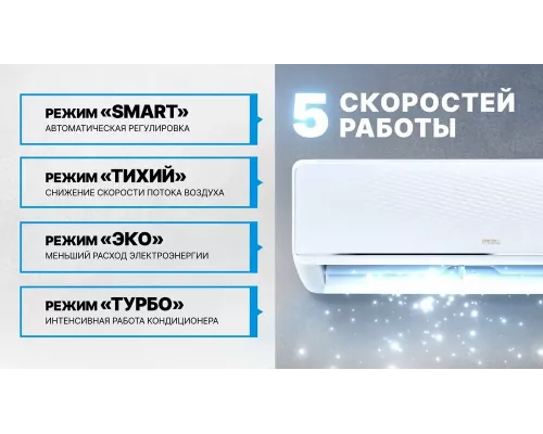 Сплит-система Centek CT-65FDC18 белый