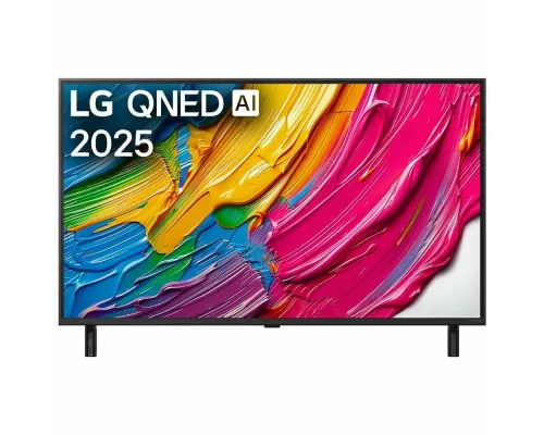 Телевизор LG 43QNED80A6A черный титан