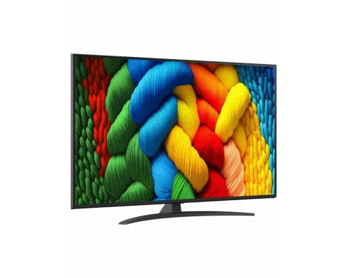 Телевизор LG 55NANO81A6A черный