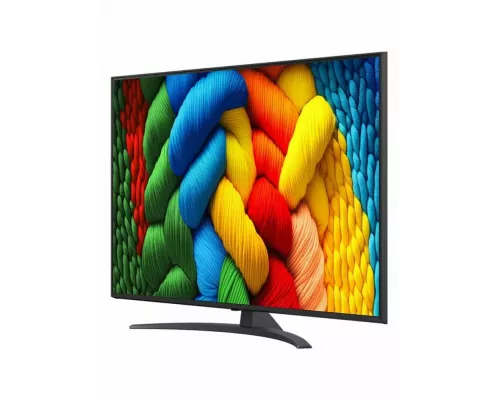 Телевизор LG 55NANO81A6A черный