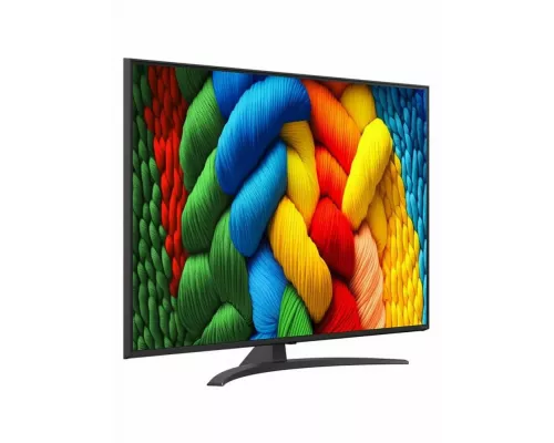 Телевизор LG 55NANO81A6A черный