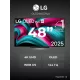 Телевизор LG OLED48C5RLA серебристый