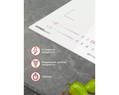 Варочная поверхность HOMSair HIC32SWH Inverter белый