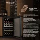 Винный шкаф Weissgauff WWC-49 DB DualZone