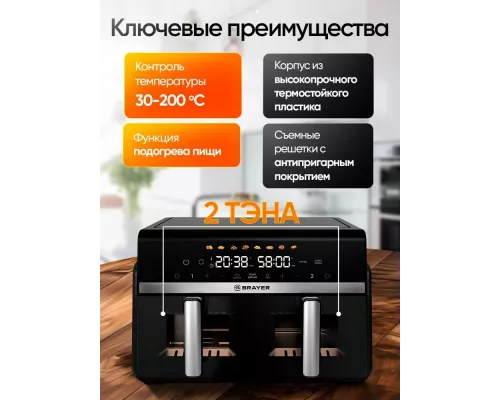 Аэрогриль BRAYER BR2050