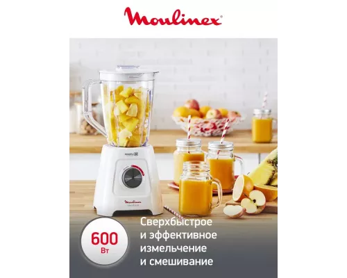 Блендер Moulinex LM42Q110 белый