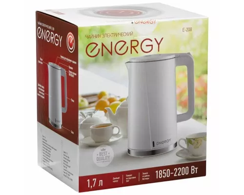 Чайник ENERGY E-208 белый