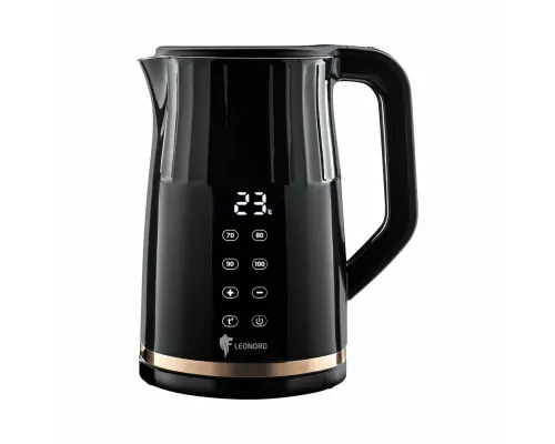 Чайник LEONORD LE-1510 черный с золотым