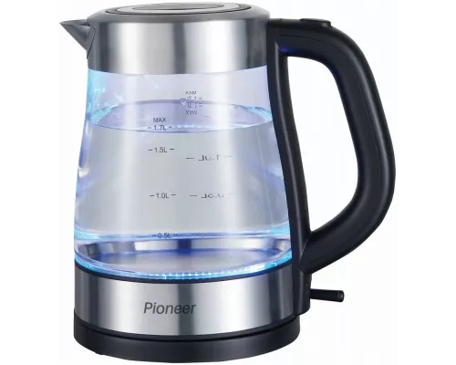 Чайник PIONEER KE807G Черный/Серебристый
