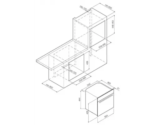 Духовой шкаф Graude MWG 45.0 S