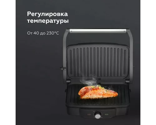 Гриль BQ GR3006 черный/стальной