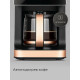 Кофеварка REDMOND CM 720 черный/бронза