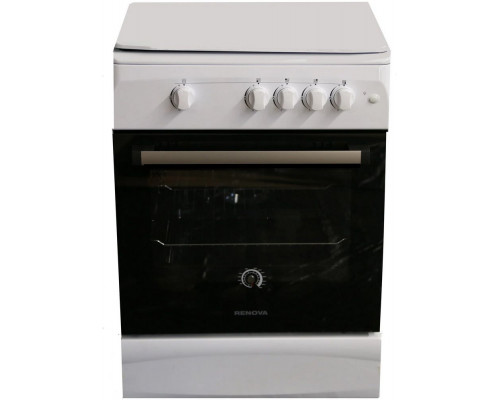 Кухонная плита RENOVA SG6G-LCDW белый
