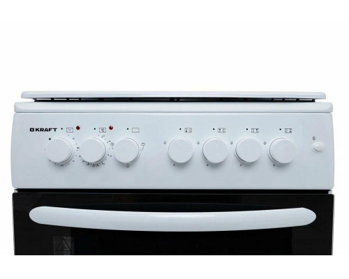 Кухонная плита KRAFT KF-FSK6403AEW белый