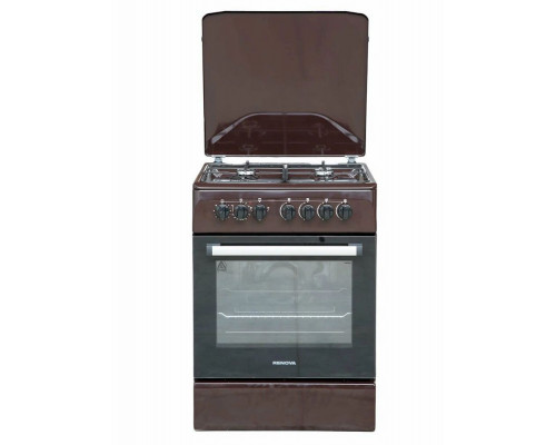 Кухонная плита RENOVA SG5E-DBR(TBR) коричневый
