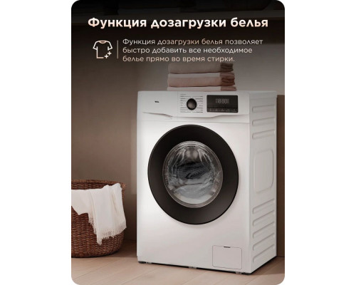 Стиральная машина TCL W-SF606W белый/черный