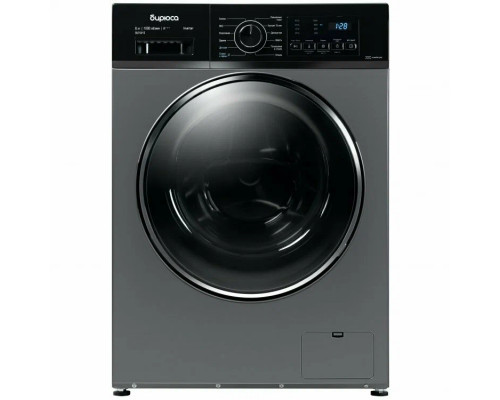 Стиральная машина БИРЮСА WM-SL610/15 S серебро/черный