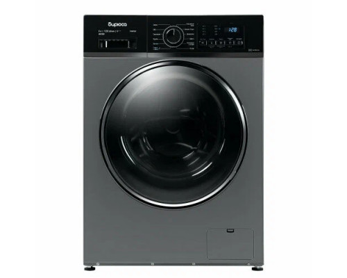 Стиральная машина БИРЮСА WM-SM610/08 S металлик/хром/черный