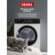 Сушильная машина VESTEL TDC7100T2W белый/черный