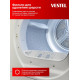 Сушильная машина VESTEL TDC7100T2W белый/черный