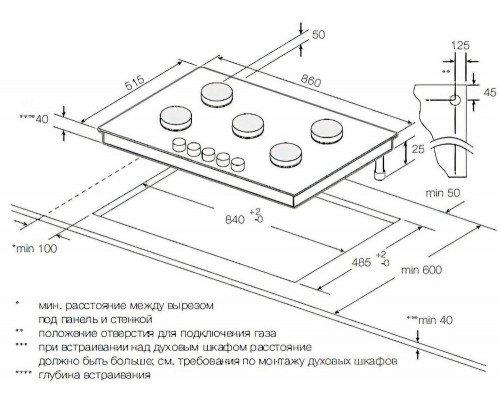 Варочная поверхность Graude GS 90.1 SM