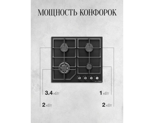 Варочная поверхность Kuppersberg TS 68 B