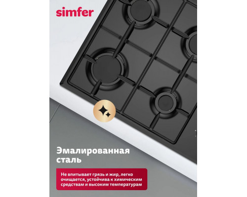 Варочная поверхность Simfer H60Q40B025