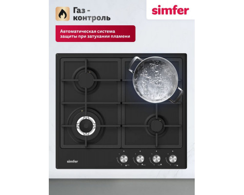 Варочная поверхность Simfer H60V41B525