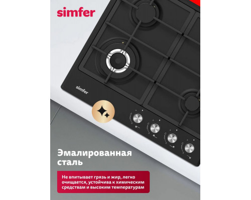Варочная поверхность Simfer H60V41B525