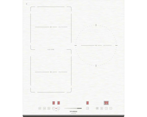 Варочная поверхность Hyundai HHI 4771 WG белый