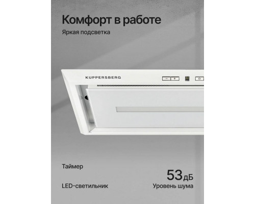 Встраиваемая вытяжка Kuppersberg INBOX 54 W