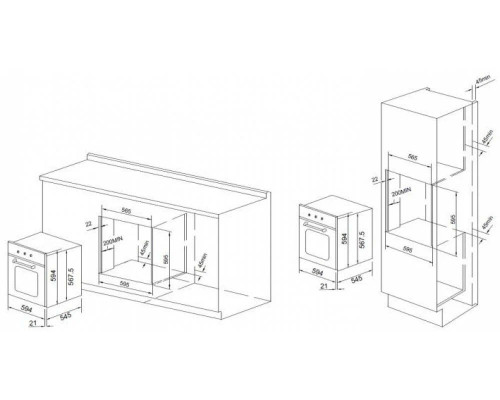 Духовой шкаф Graude BE 60.3 E