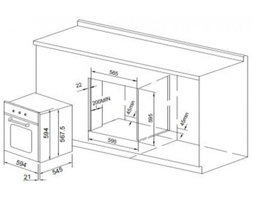 Духовой шкаф Graude BE 60.3 E