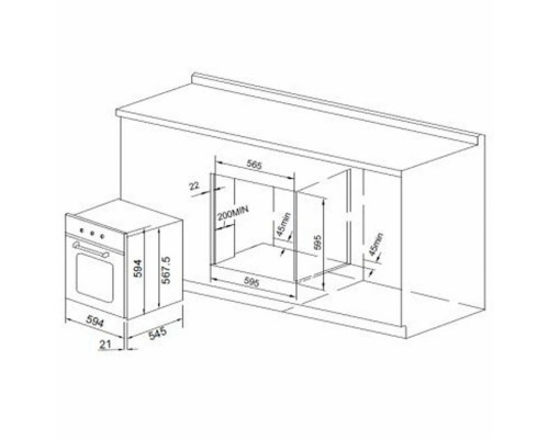 Духовой шкаф Graude BE 60.3 E