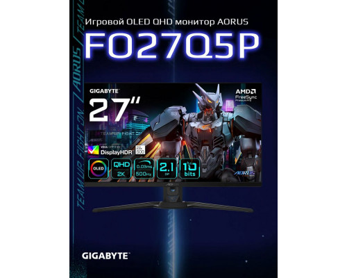 Монитор 27" Gigabyte AORUS FO27Q5P EK