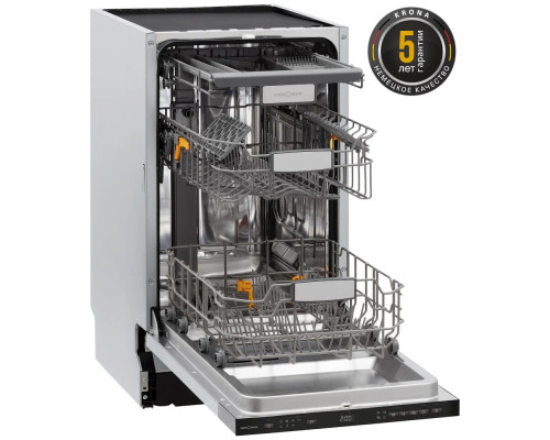 Встраиваемая посудомоечная машина Krona KASKATA 45 BI V2
