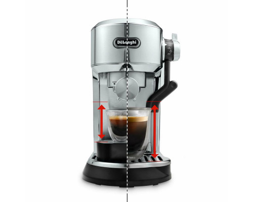 Кофеварка DeLonghi EC950.M серебристый