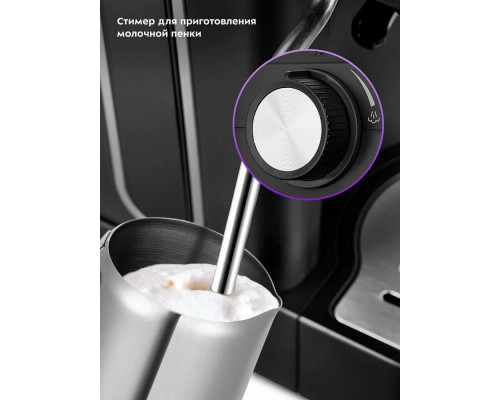 Кофеварка Kitfort КТ-7375 черный