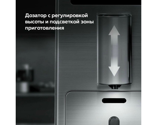 Кофемашина BQ CM9003 серебристый/черный