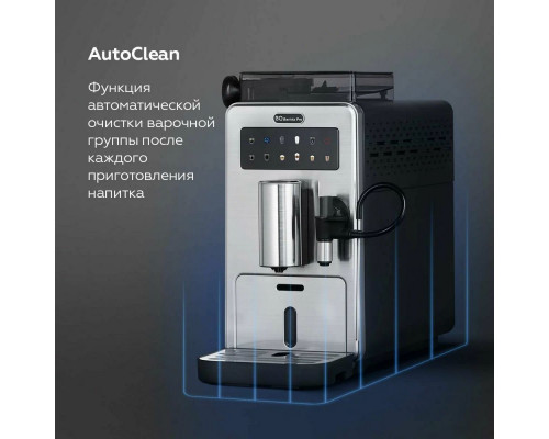 Кофемашина BQ CM9003 серебристый/черный