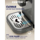 Кофемашина Centek CT-1190 серый/черный